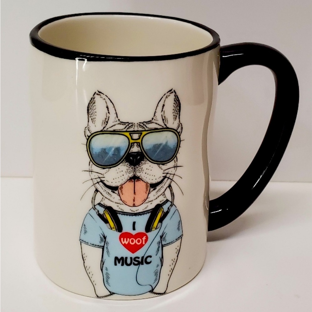 Graphic 17.5 oz Coffee Mug - Cool Doggy